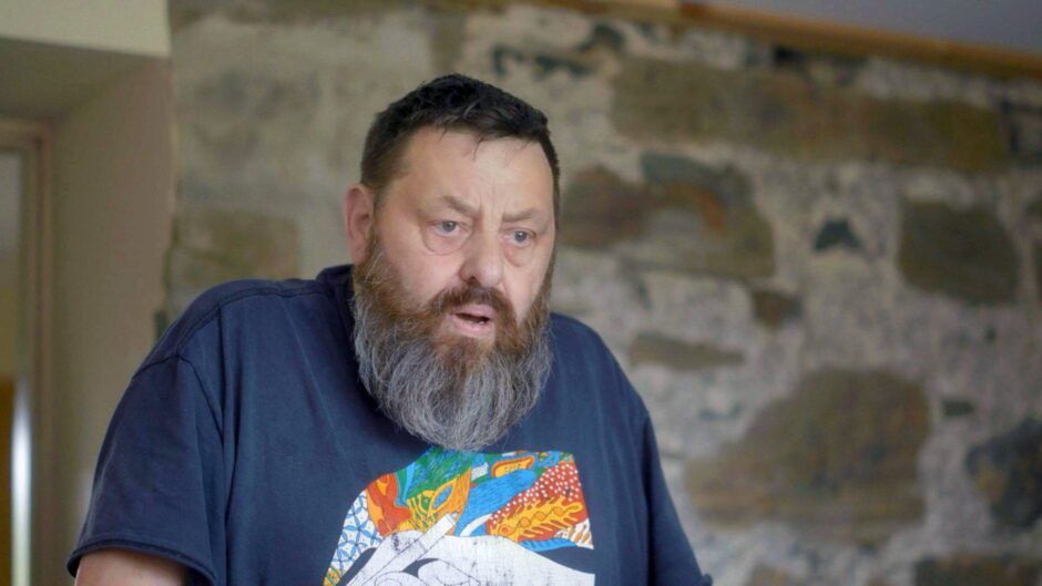 Ron Coleman in a scene from the Demented Poets film. Ian Bustard/PA Wire